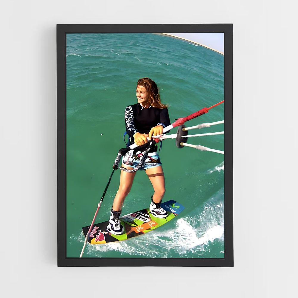 Poster Surf Essence – affiche Kitesurf (vue 2)